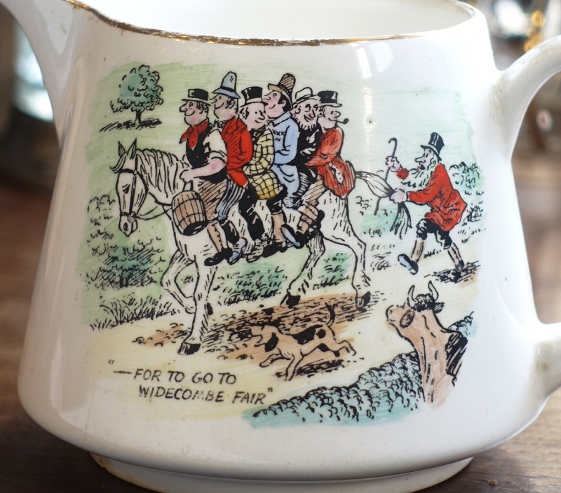 Lord Nelson Pottery Widecombe Fair Milk Jug | Antiques Lord Nelson Pottery Widecombe Fair Milk Jug | Antiques