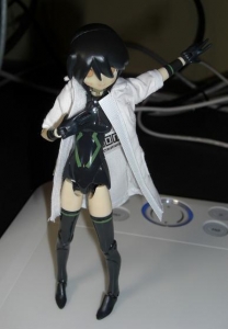 羽織る瞬間
