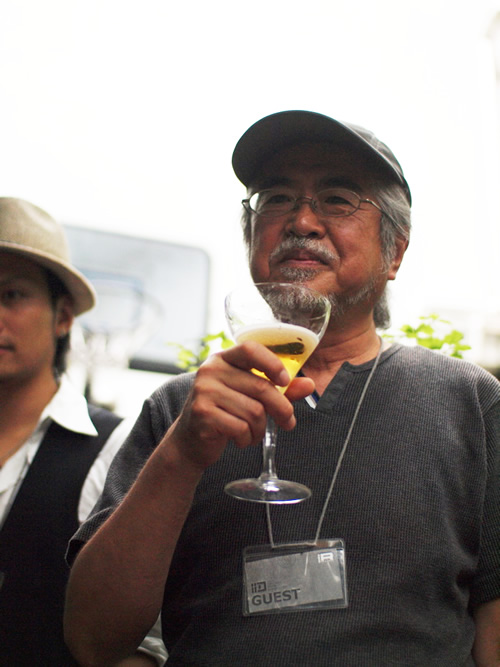 ミュゼダグリの土井さん。笑顔がステキな紳士。でも江戸東京野菜への情熱はすごい!