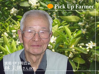 蜜柑/伊予柑農家 林 美則さん(83)