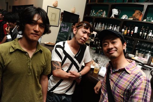 映画監督 高橋さんと俳優の根本さん。パワーのある二人です!