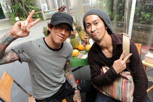 Akilaくん&Farmer's Marketのジュンペイ!