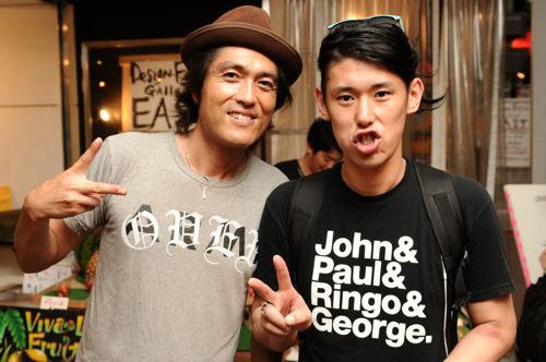 Daidaiとベンチくん。