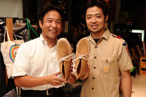 N.G.R.名倉くんと滝沢さん。俺の靴や!