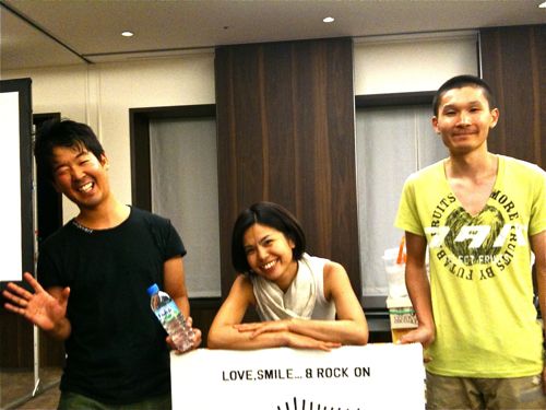 片付け終わって、Chicoさんと写真を撮らせていただきました。ありがとうございました!