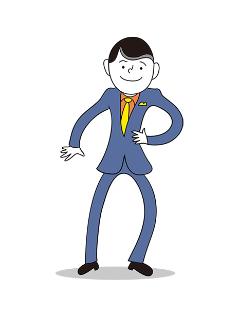 スーツ男1