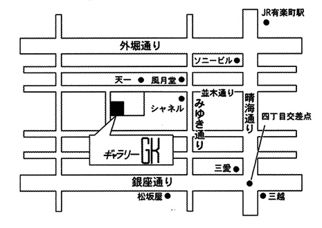 クロッカー展マップ