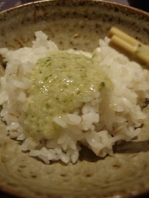 間の間_ご飯