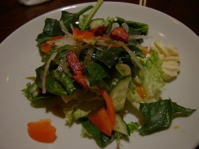 麦の蔵_サラダ