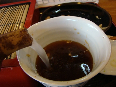 蕎麦政_そば湯