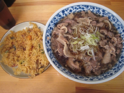 おか田_肉そば