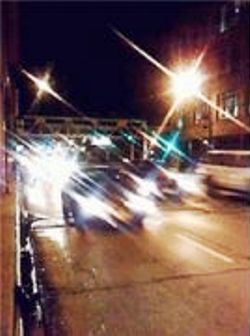初日の夜