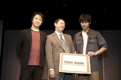 Three fallen angels