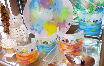水吉郁子作 街のあかり
