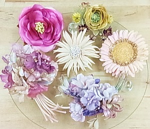 風花*春のコサージュ