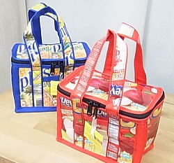 ジュースパックのミニ・クーラーバッグ