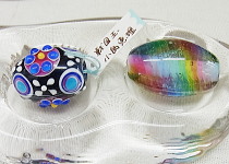 楓杏「とんぼ玉&とんぼ玉アクセサリー展」