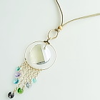 BLUE MOON*天然石&スワロフスキー・夏のアクセサリー