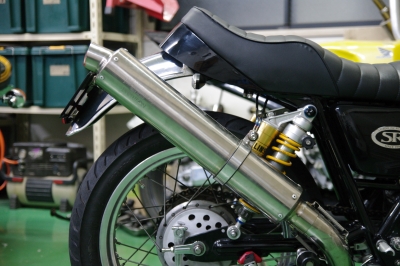 SR400 オオニシヒートマジック製チタンサイレンサー装着 | Win's