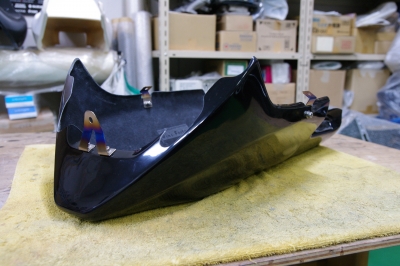 ZZR1100D 当社製アンダーカウル装着 | Win's Factory 店長ブログ