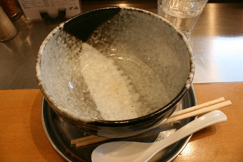 麺屋才蔵 あかつきの醤油(完食)