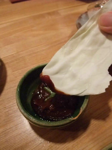 キャベツ&味噌