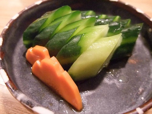 きゅうりのぬか漬け