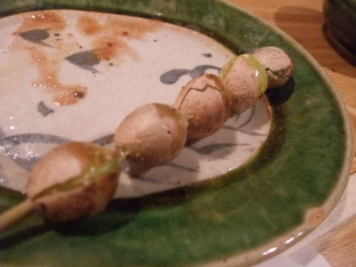きんぼし伏見店 ぎんなん