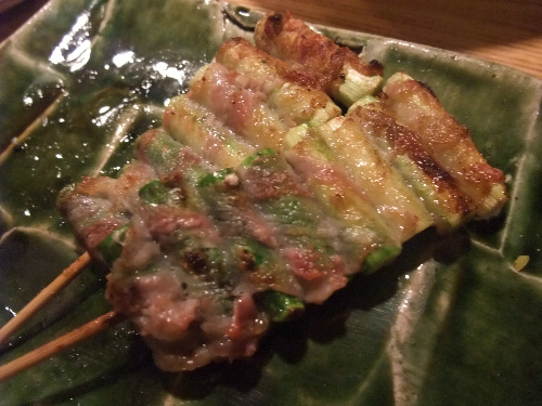 きんぼし伏見店 アスパラ巻