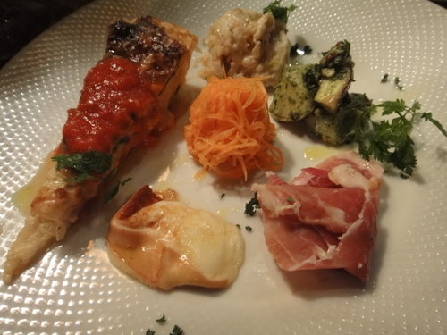 前菜の盛り合わせ