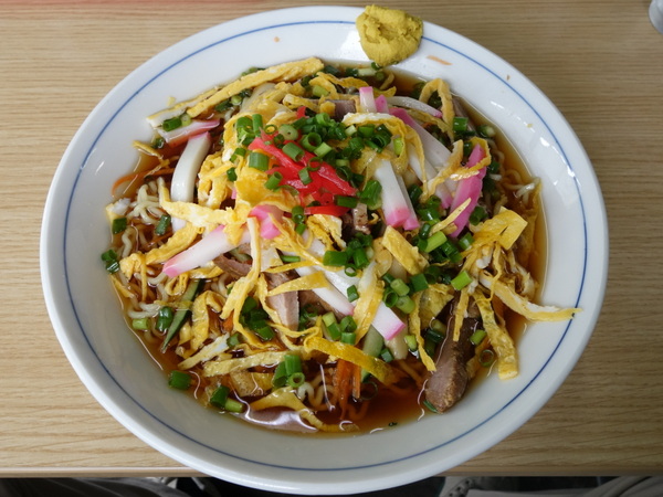 中西屋食堂 冷やし中華(大盛)