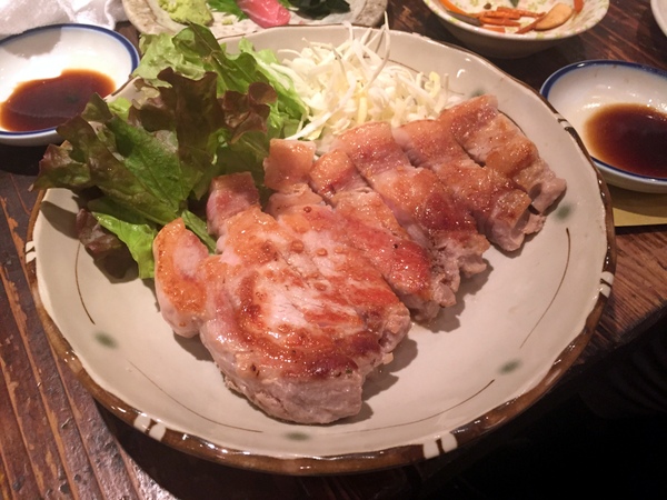 湧登 沖田牧場のポークソテー