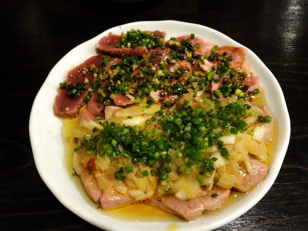 ナカミヤ ゆでレバ盛合せ