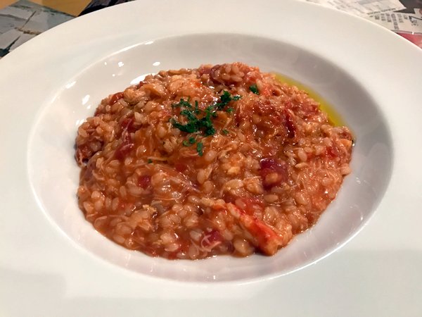 Osteria TiaLoca II ズワイガニのリゾット