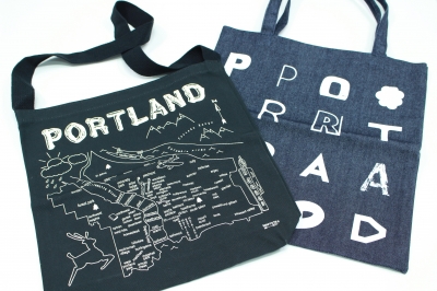 デニムトートバッグ PORTLAND Makelike design studio PENDELTON
