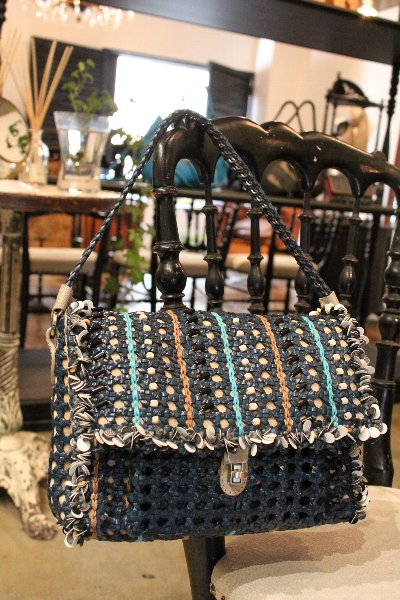 ジャマンピュエッシュ ビーズ リボン ショルダーバッグ ジャマンピュエッシュ ビーズ リボン ショルダーバッグ JAMIN