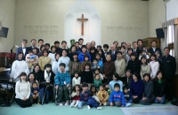 元旦礼拝の後で