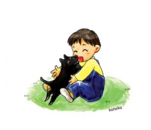 犬と子ども