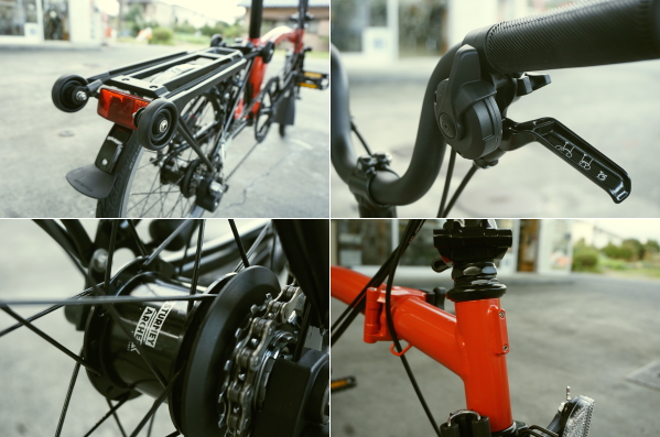 Brompton ブロンプトン M6L レッド×ブラック NEW MODEL ! 2020 BROMPTON M6L Black Edition Rocket Red - サンワ
