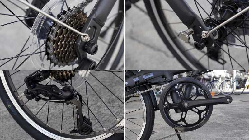 2022 DAHON Route 【ルート】 人気カラー“マットブラック”入荷しました