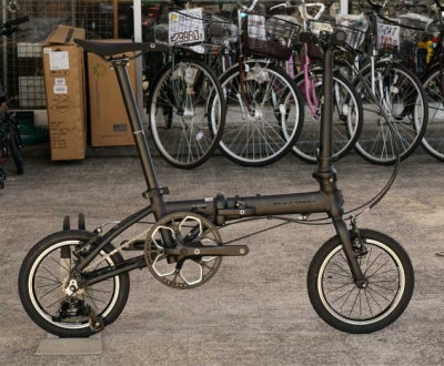 DAHON K3 限定カラー（マットブラック、アーミー、ブラウン）が