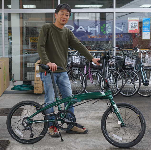 Tern LinkA7【リンクA7】納車しました | SS-SITE ミヤジマ石油サイクル 