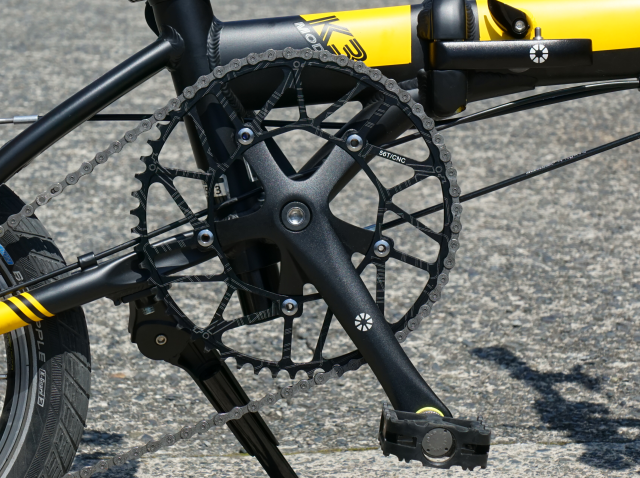 DAHON K3【高速化】56T フロントチェーンリングカスタム | SS-SITE