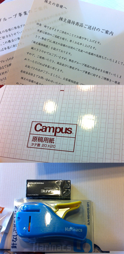 コクヨ株主優待