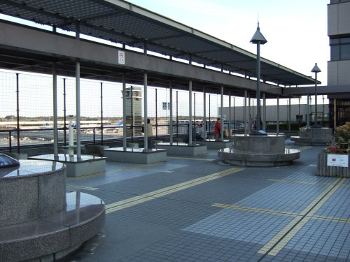 成田空港第2旅客ターミナル見学デッキ:スペイン旅行記
