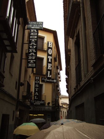 スペインマドリードマドリッドから世界遺産トレド(世界自然遺産)。Toledo HOTEL Las Conchasホテルラス・コンチャスホテル