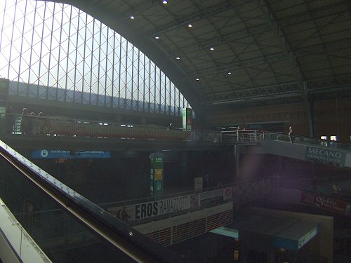 Espana España(エスパーニャ)SPAIN MADRIDマドリッドマドリードアトーチャ駅Vieja Estacion de Atocha駅舎内駅構内
