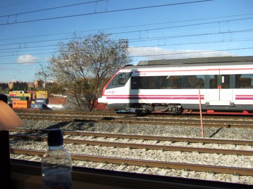 Espana España(エスパーニャ)SPAIN MADRIDマドリッドマドリードVieja Estacion de Atochaアトーチャ駅発コルドバ、セビージャ行きスペインの新幹線高速鉄道AVEアベアヴェAVE9624