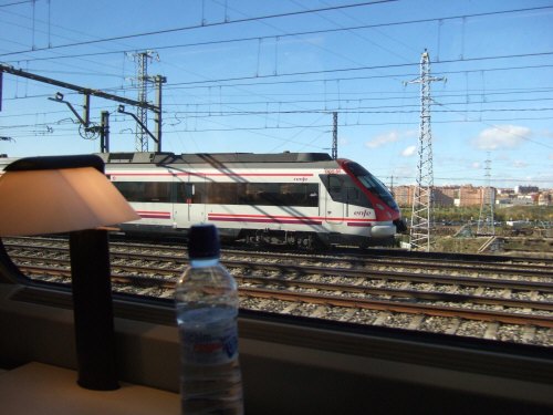 Espana España(エスパーニャ)SPAIN MADRIDマドリッドマドリードVieja Estacion de Atochaアトーチャ駅発コルドバ、セビージャ行きスペインの新幹線高速鉄道AVEアベアヴェAVE9624