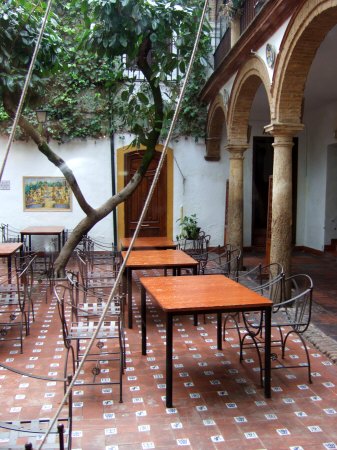 Espana España(エスパーニャ)SPAIN コルドバcordobaコルドバアルカサル通りアルカサルアルカサールAlcazarアンダルシア地方メスキータトリホス通りC.Torijosレストラン「Restaurante Patio Cordobes」又は「Bandolero Restaurante」で昼食